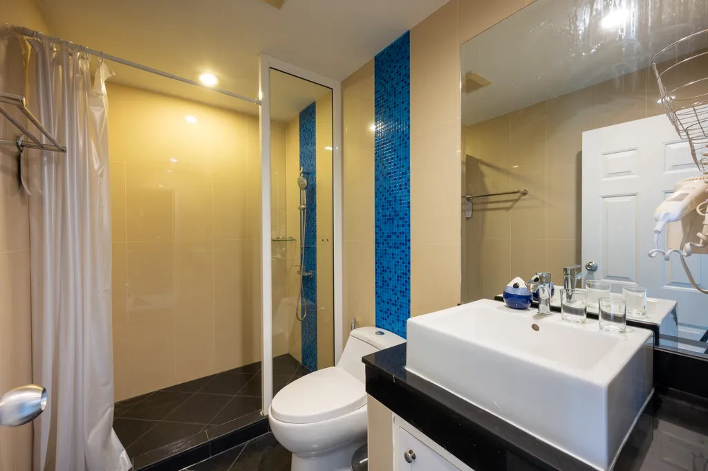 Квартира с одной спальней видом на город