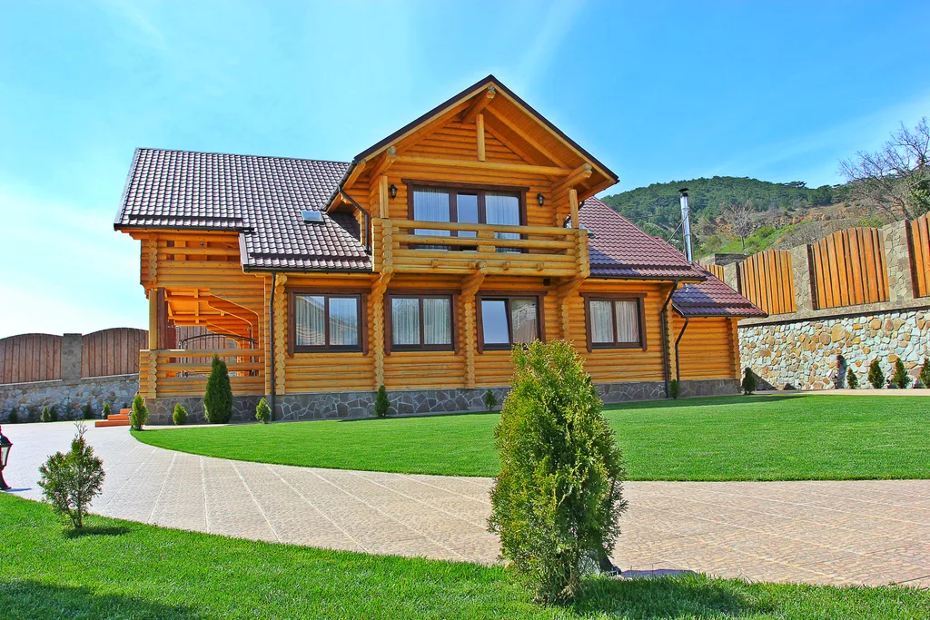 Дом с панорамным видом на море и гору Аю-Даг