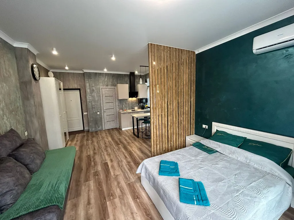 Уютная новая студия в ЖК Морской квартал