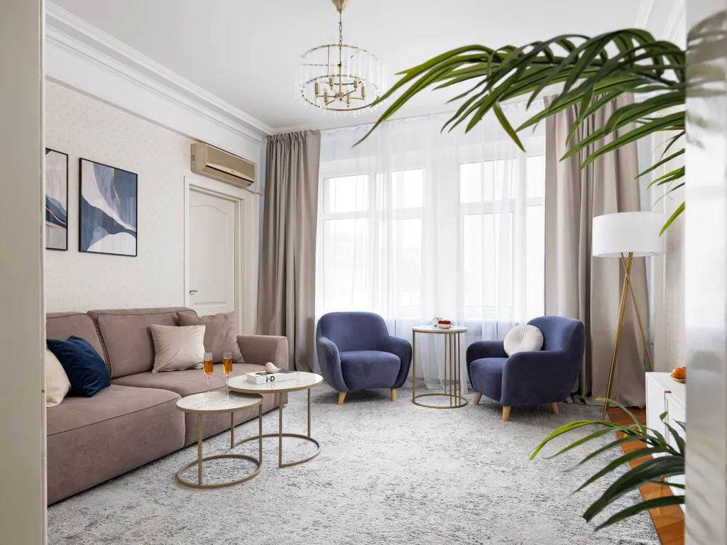 Квартира Квартира Свет и стиль на Б. Дмитровке: у Кремля и Красной Площади — Москва