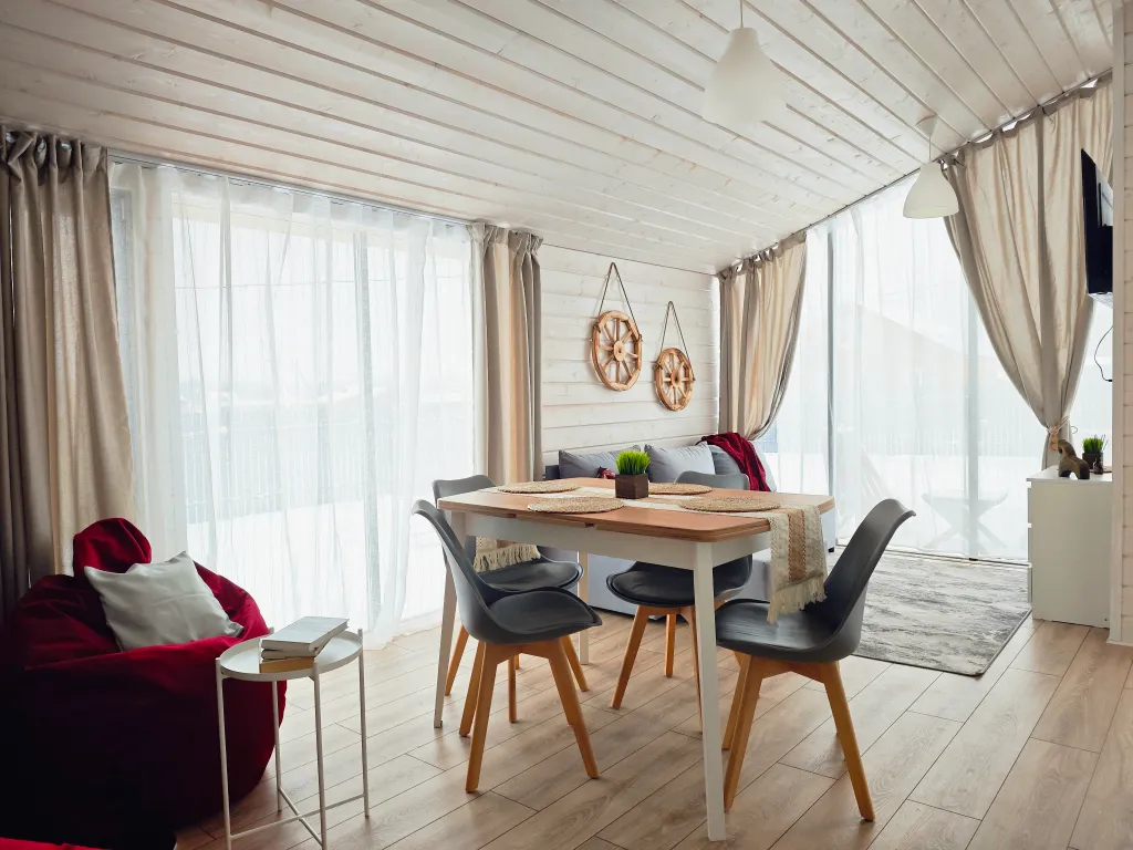 Коттедж Русский домик с печью и банькой — Кискелово