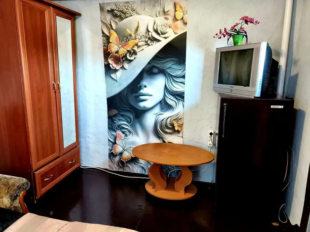 Комната, со свои отдельным входом, с видом горы