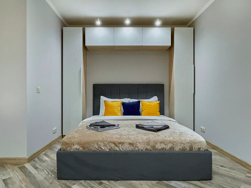 Современная студия до 4 гостей, рядом с ТЦ Мега, Шереметьево в 10 минутах