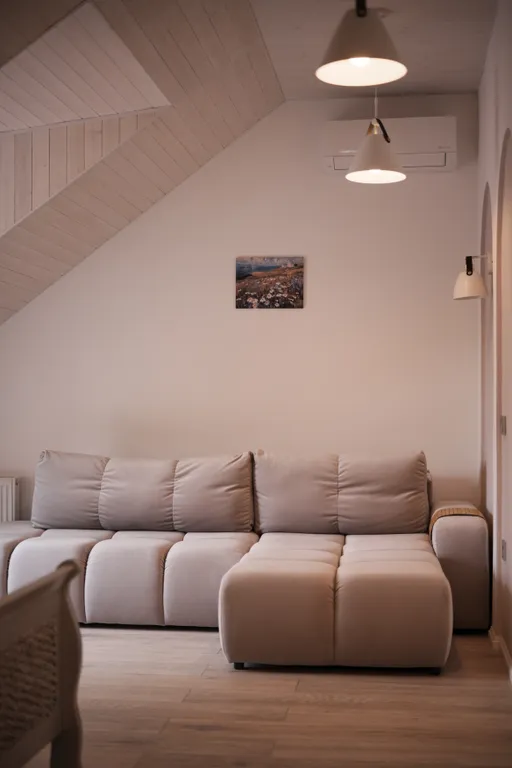 Квартира Квартира Уютная мансарда у моря — Зеленоградск