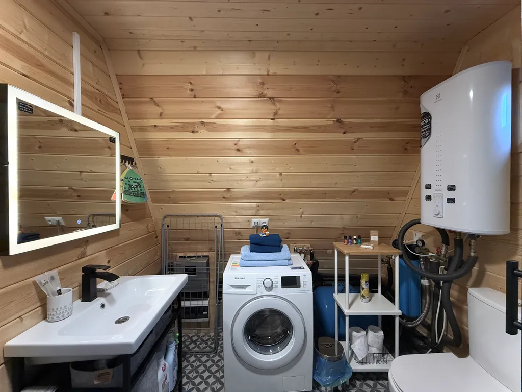 Дом с баней на Истринском водохранилище