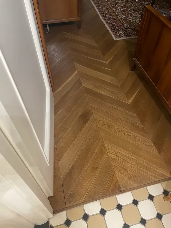 Новая квартире в ретро стиле