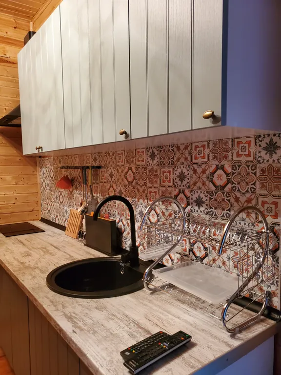 Дизайнерский домик на семейной экоферме в Немцово