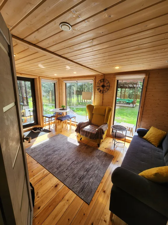 Дом с баней и чаном