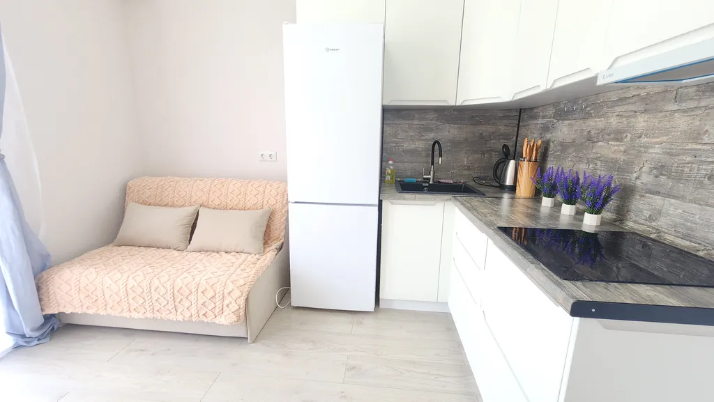 Уютная однушка с видом на бассейн