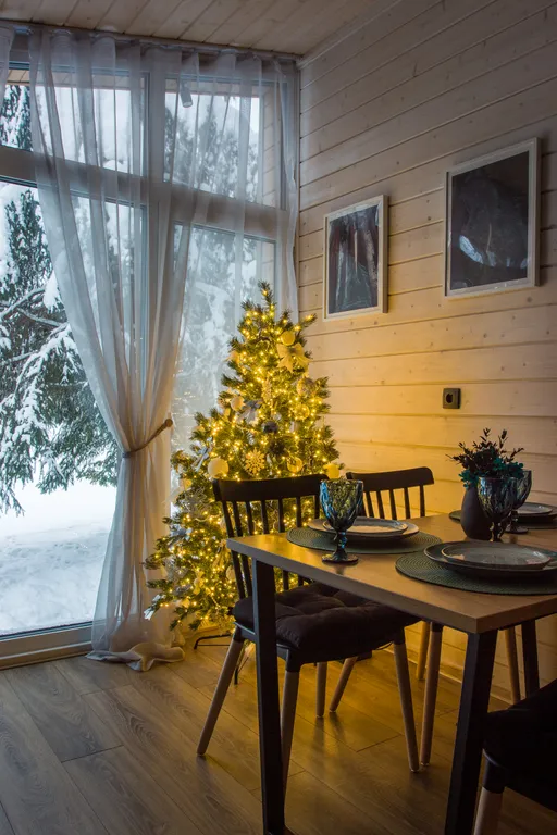 Новый уютный дом с русской баней и сибирским банным чаном