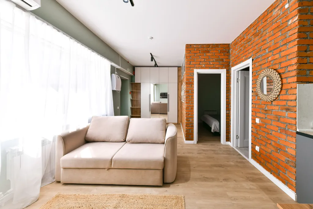 Современный апартамент в стиле лофт