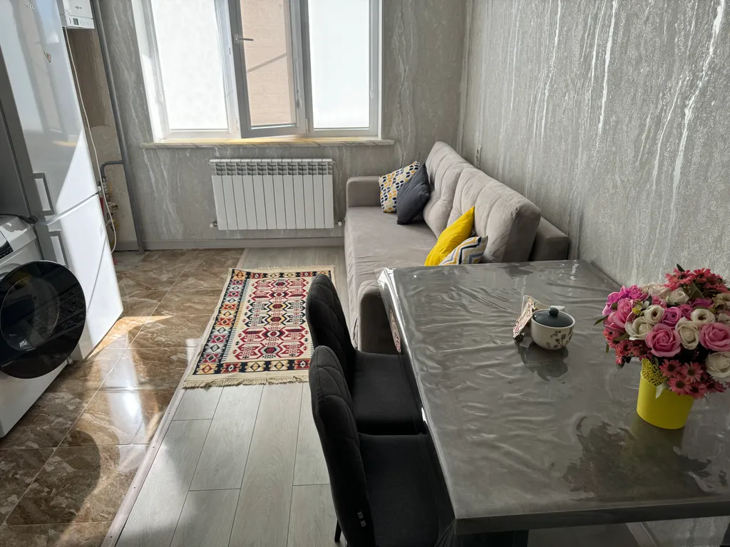 Квартира Уютная однокомнатная квартира со свежим ремонтом — Махачкала