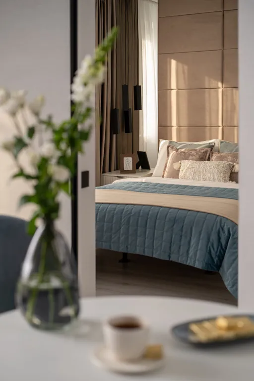 White line 26 — светлая дизайнерская квартира возле парка