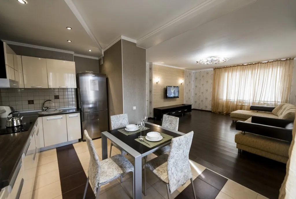 Квартира с дизайнерским евроремонтом