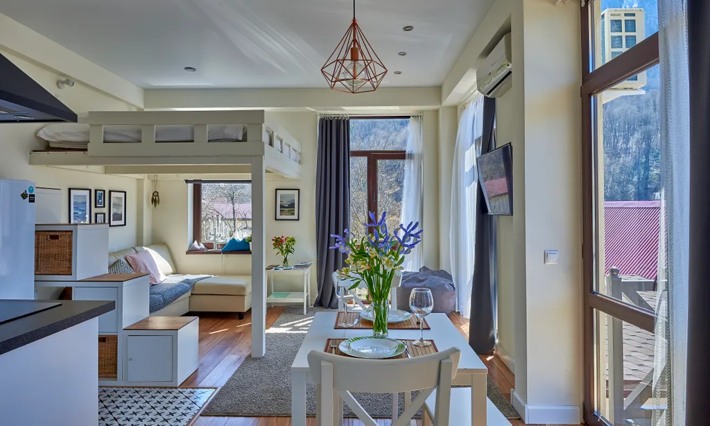 Квартира Студия Riderspot для счастливых людей — аренда посуточно в Красная Поляна