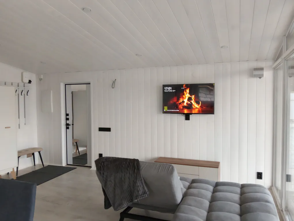 Уютный новый дом в стиле барнхаус