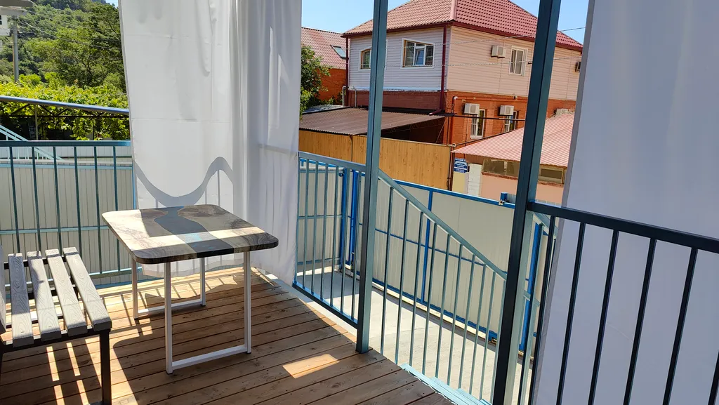 Квартира Квартира Семейный люкс4 с террасой,двором,мангальной зоной и парковкой — Дюрсо