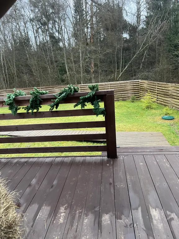 Дом с баней и чаном