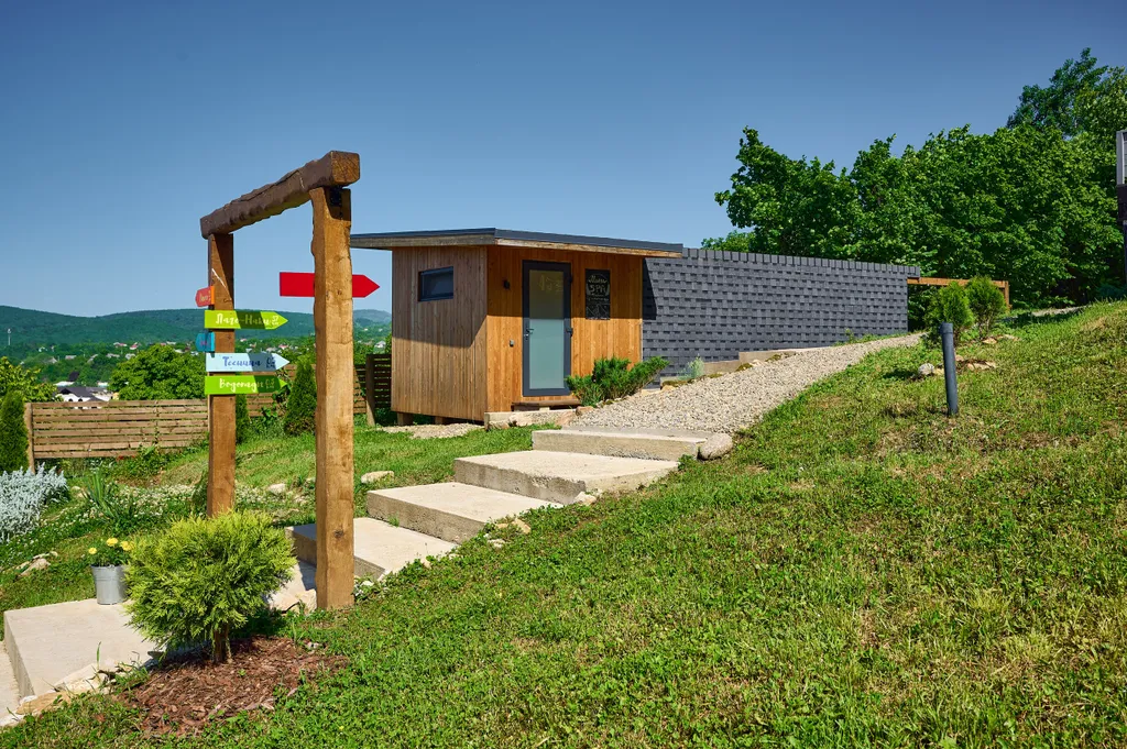 Очаровательный мини-дом с видом на горы Адыгеи