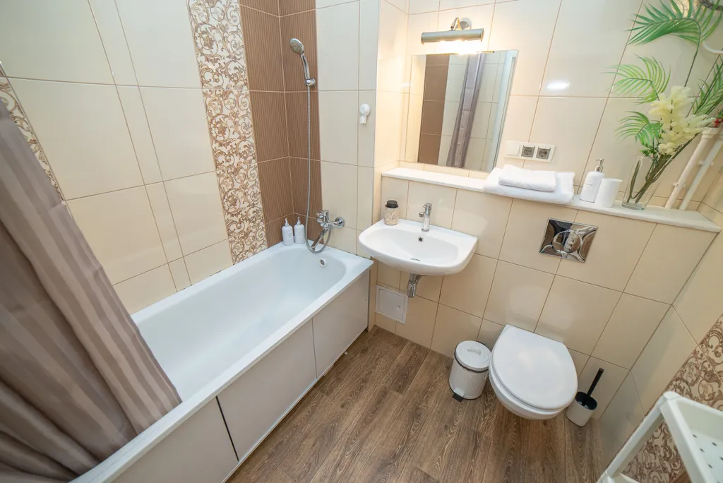 1-комнатная квартира в 5 минутах от метро Чкаловская для 4х гостей