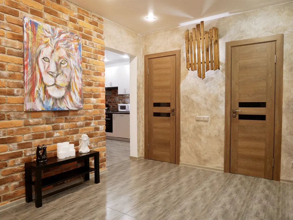 Квартира в брутальном стиле лофт