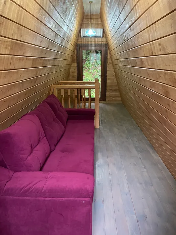 А-Дом с видом на горы по дороге на озеро Рица