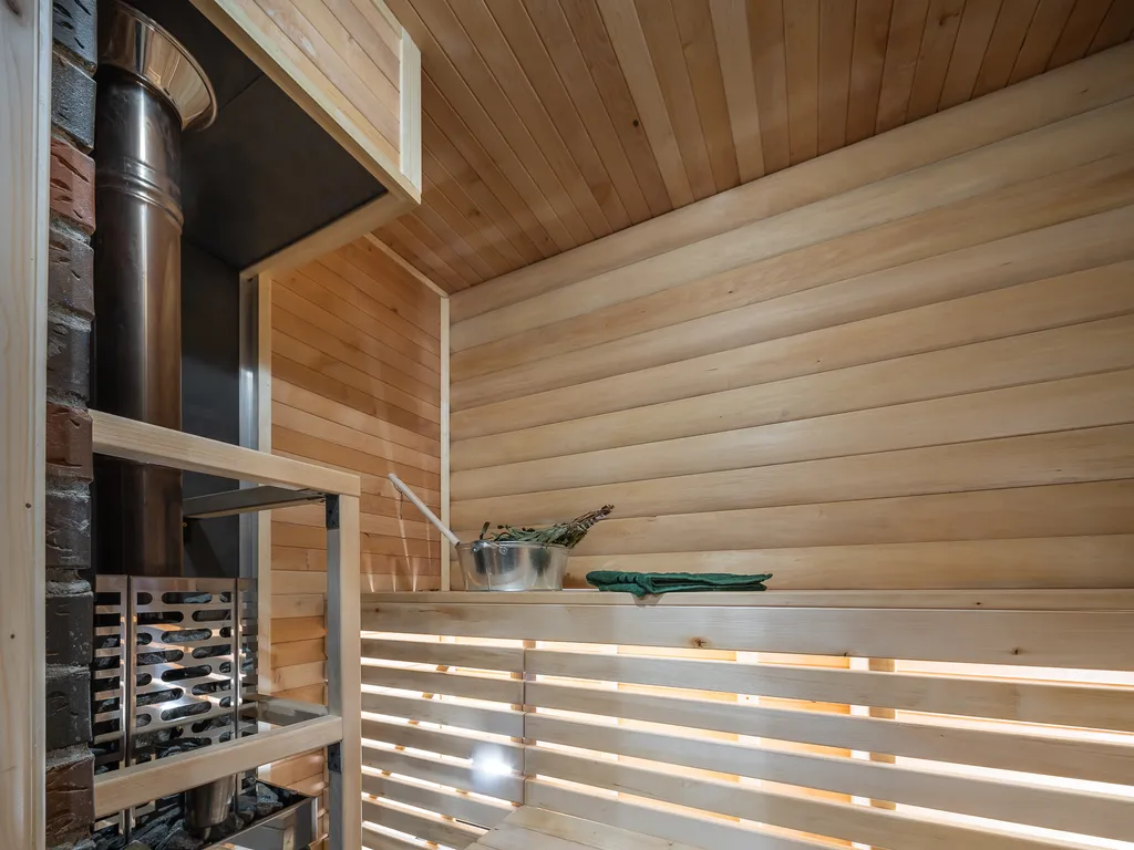 Апартаменты с баней и камином