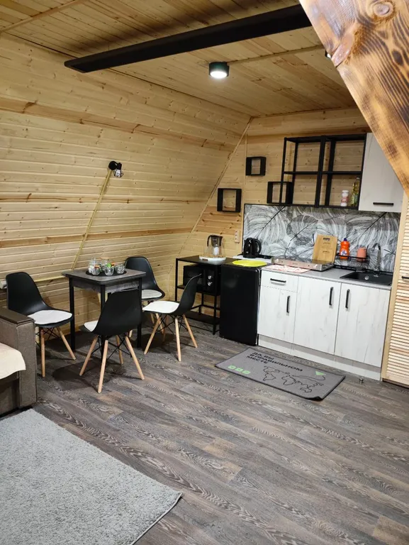 Дом 1 А фрейм на базе отдыха Куба