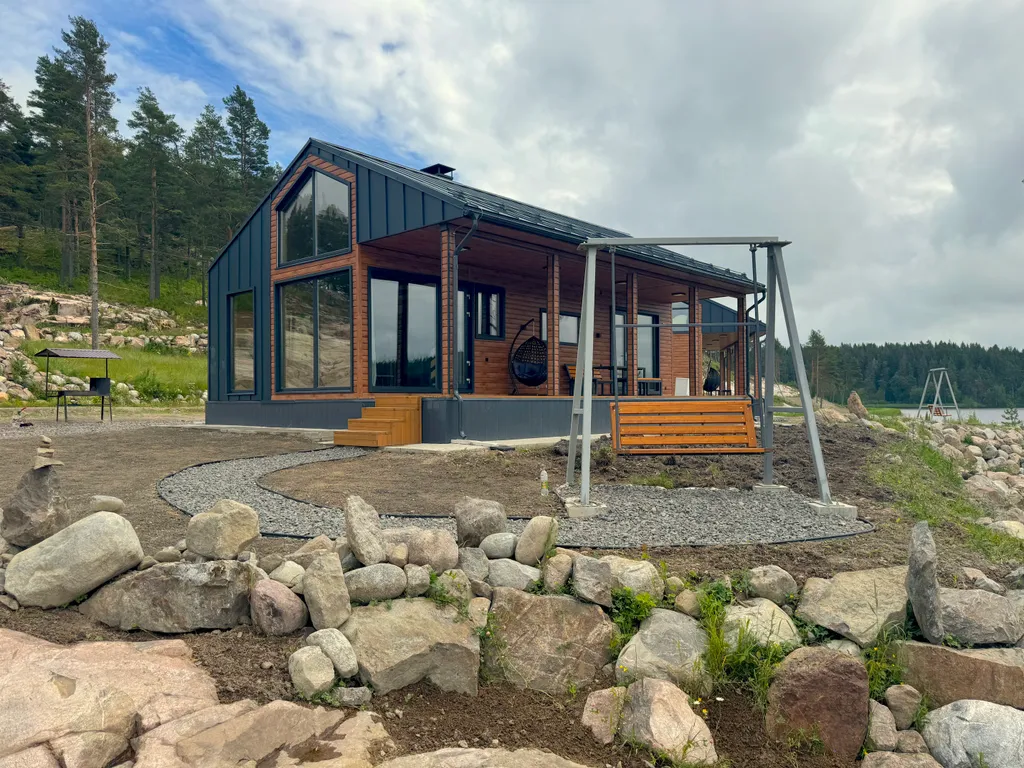 Домик на озере Ихоярви (дом №3)