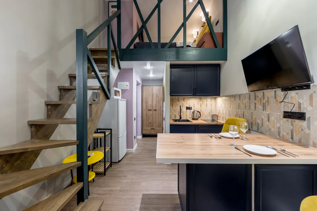 Двухуровневый апартамент с верандой в ЖК HomeCity