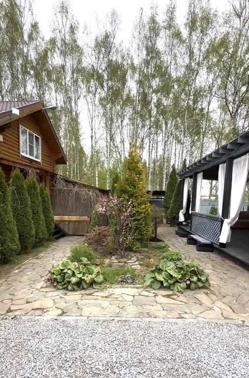 Коттедж Дом на берегу пруда — Бор