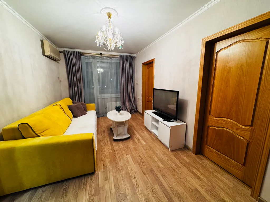 Квартира Квартира для 6 гостей · раздельное размещение · 2–3 комнаты · м. 1905 — Москва