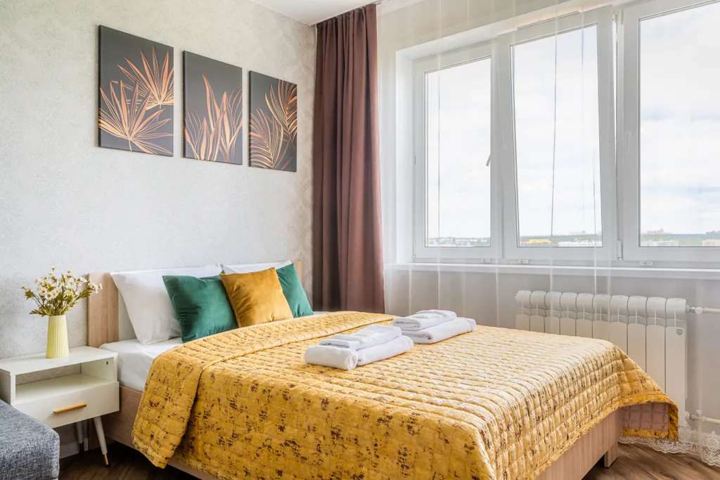 Квартира Уютная в новом микрорайоне, с гостиничным сервисом бесконтактно — аренда посуточно в Чебоксары