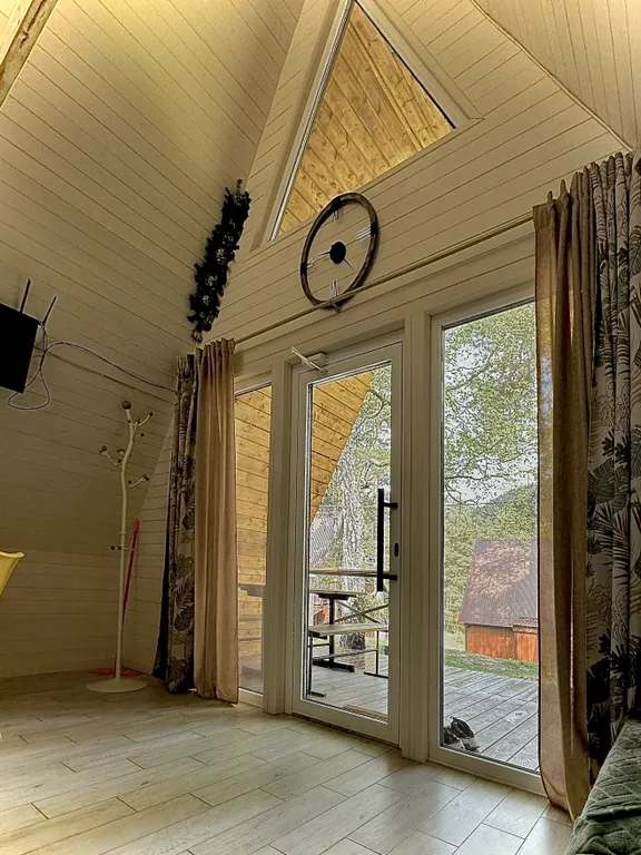 Коттедж Афрейм с видом на горы — Архыз