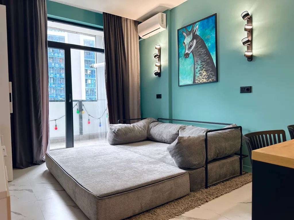 Арт квартира Жираф, 5 минут до моря