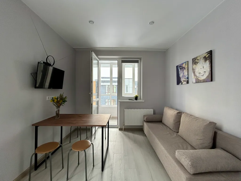 Квартира Квартира Mart Apart в ЖК Португалия, рядом ЛокоКубань, дистанционное заселение — Краснодар