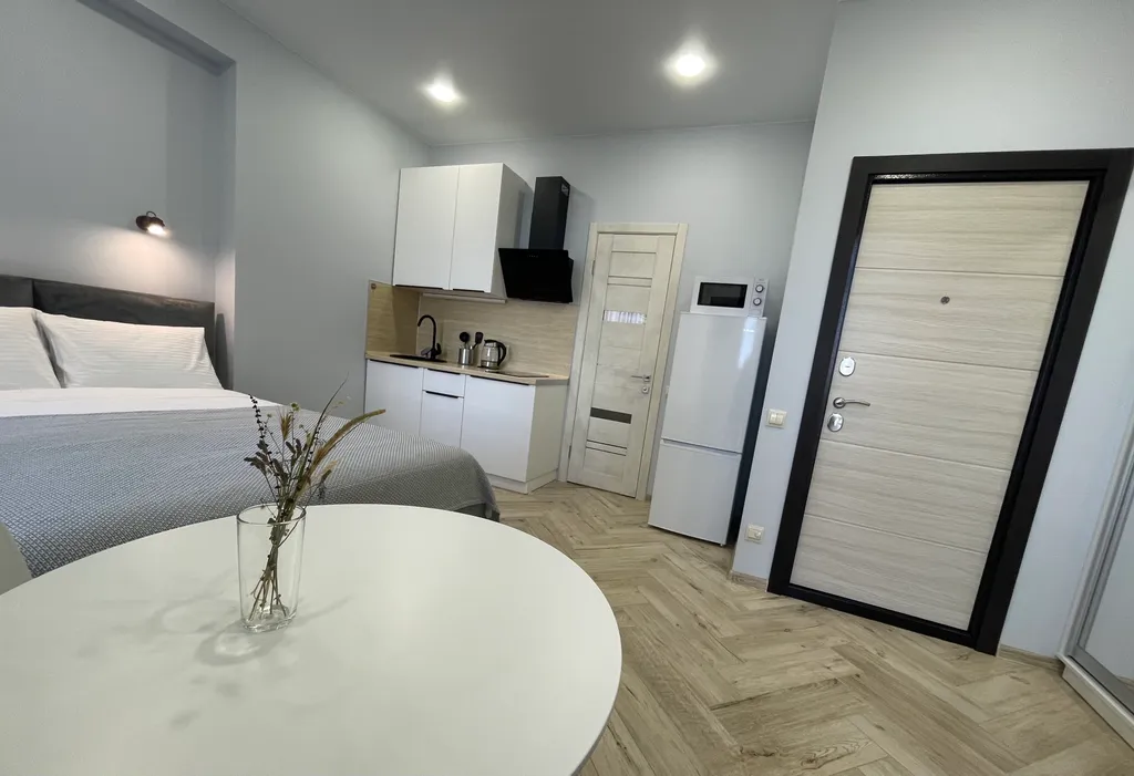 Квартира Квартира Уютная студия в ЖК Сорренто парк — Сириус