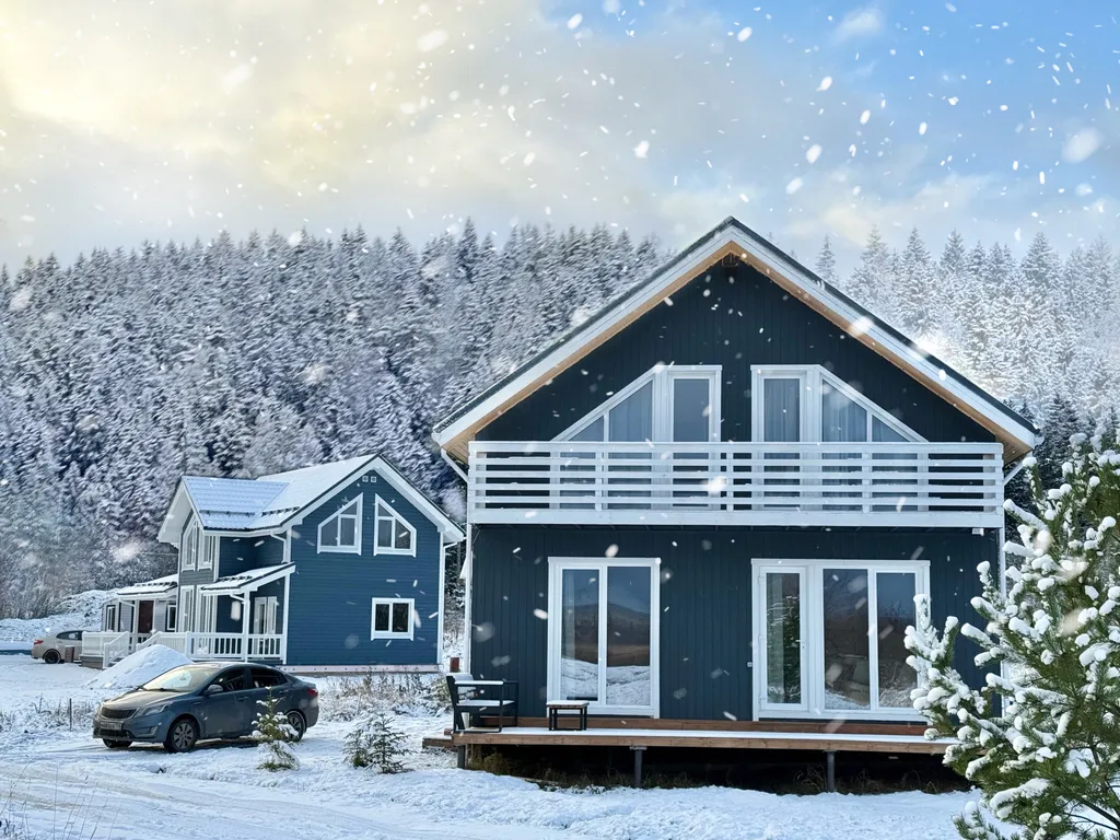 Двухэтажный дом с 3 спальнями и террасой