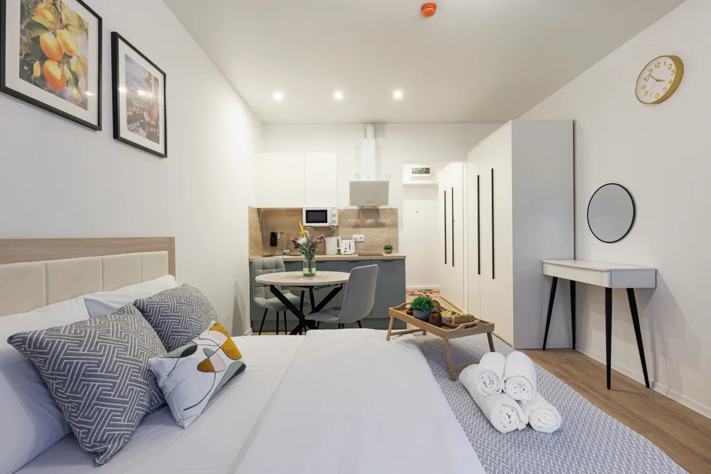 Новая студия Freedom Lemon Flat Vnukovo в 15 мин от аэропорта Внуково