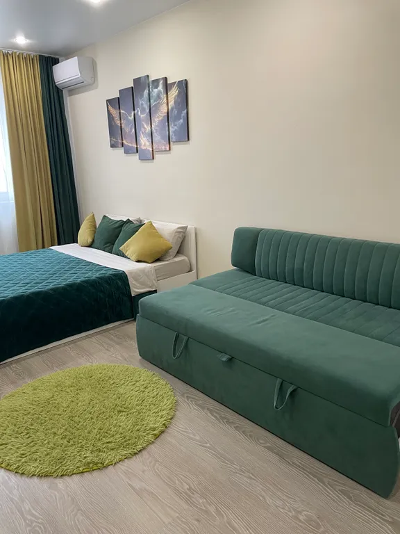 Квартира Однокомнатная видовая квартира с шикарным видом на Кубань — Краснодар