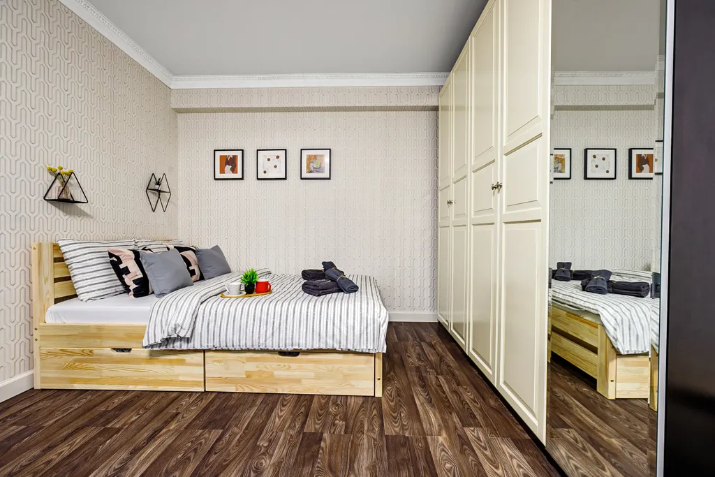 Квартира Квартира Belorusskaya railway station cozy apartment with parking — Москва