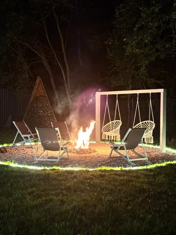 Коттедж Дом с баней и чаном у леса — Дубна