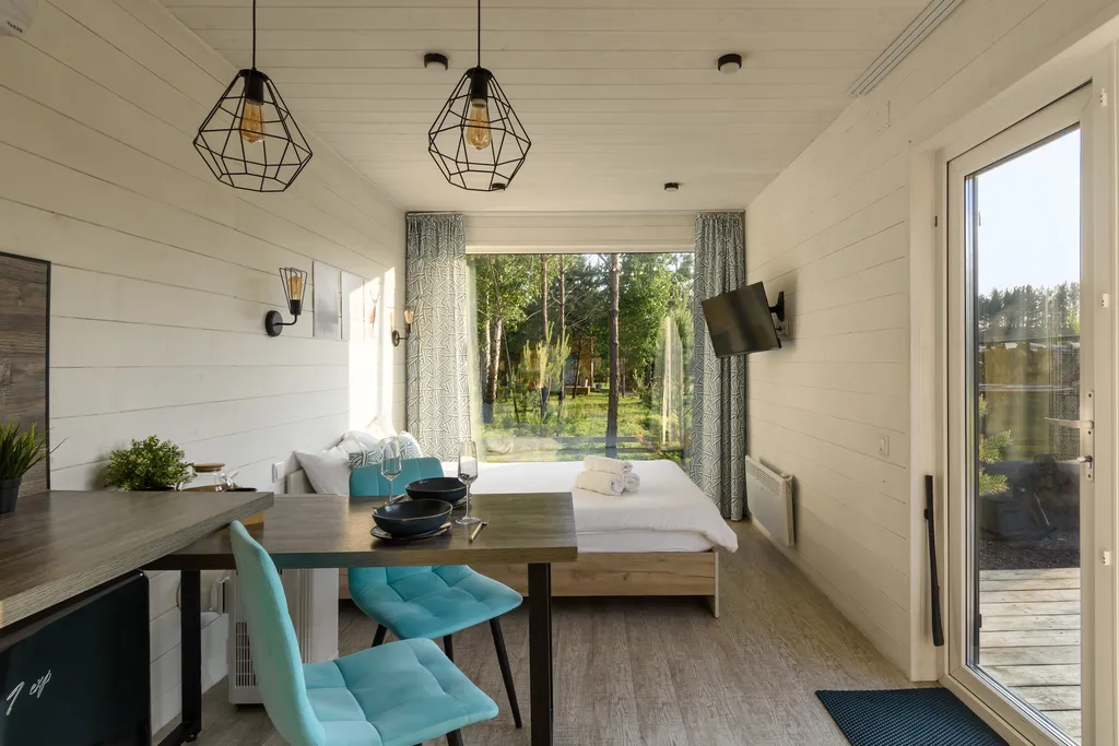 Двухместный 1 домик в лесу