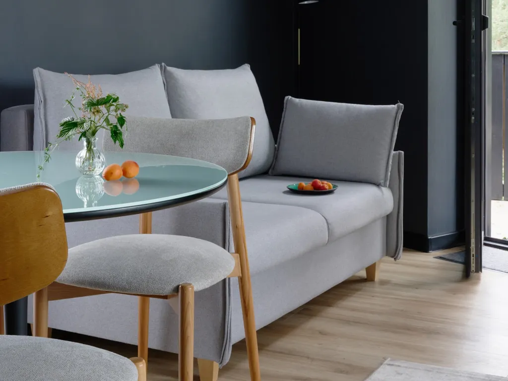 Апартаменты с панорамными окнами с видом на реку Вуокса