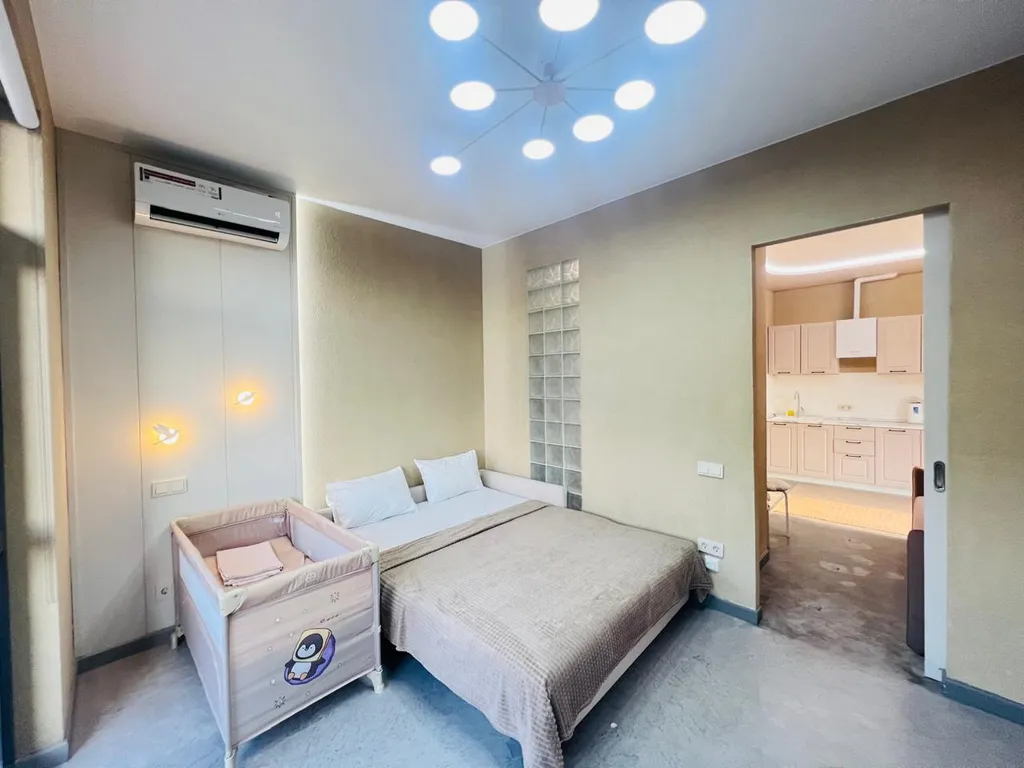 Стильная однокомнатная квартира с балконом