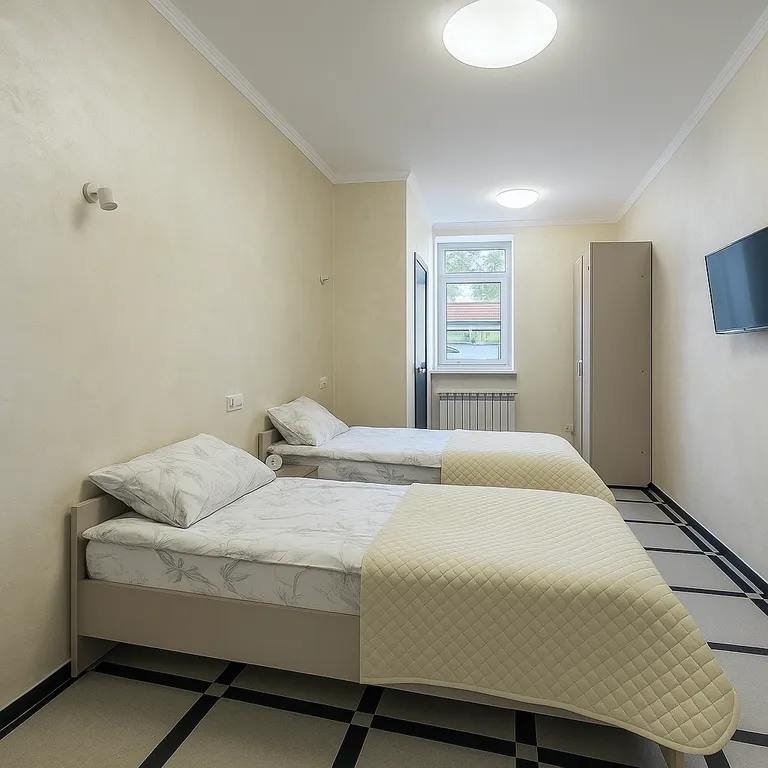 Квартира Квартира Уютный номер с двумя раздельными кроватями — Ярославль