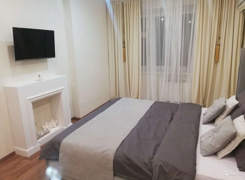 1-комнатная квартира в центре с видом на город