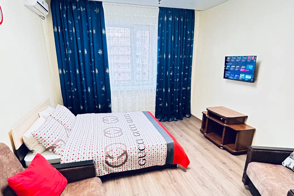 2-комнатные апартаменты с видом на стадион и парк Краснодар