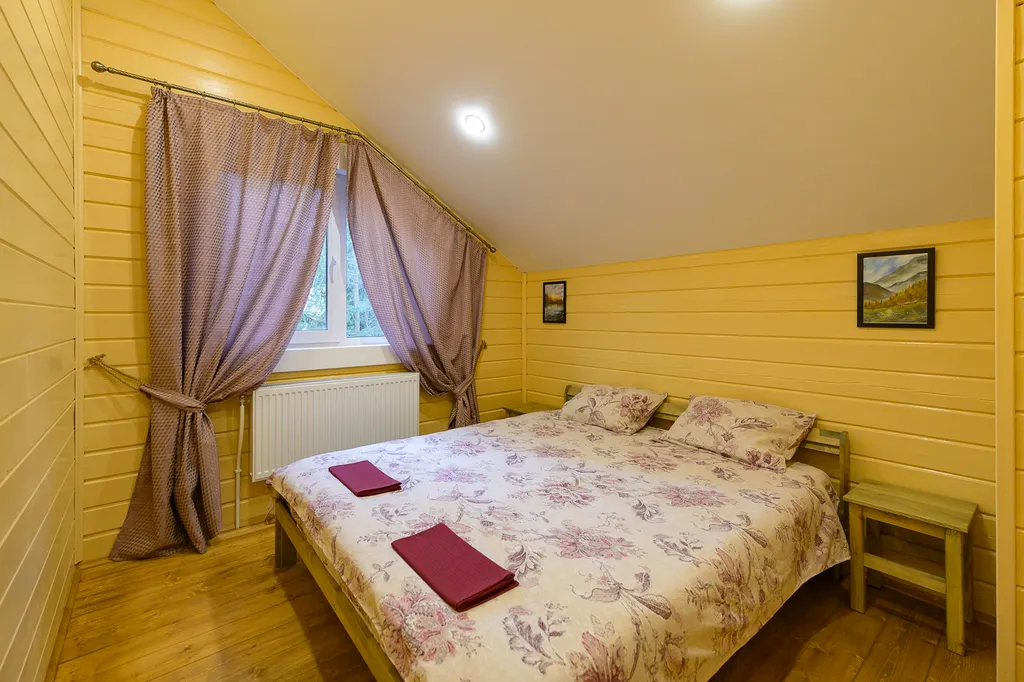 Кофейный коттедж с сауной и банным чаном