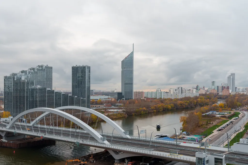 Квартира Квартира Евродвушка с видом на Москву реку — Москва